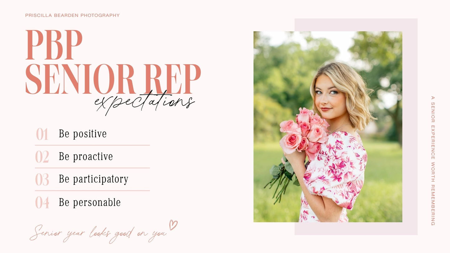 The Senior Rep Meet & Greet Bundle