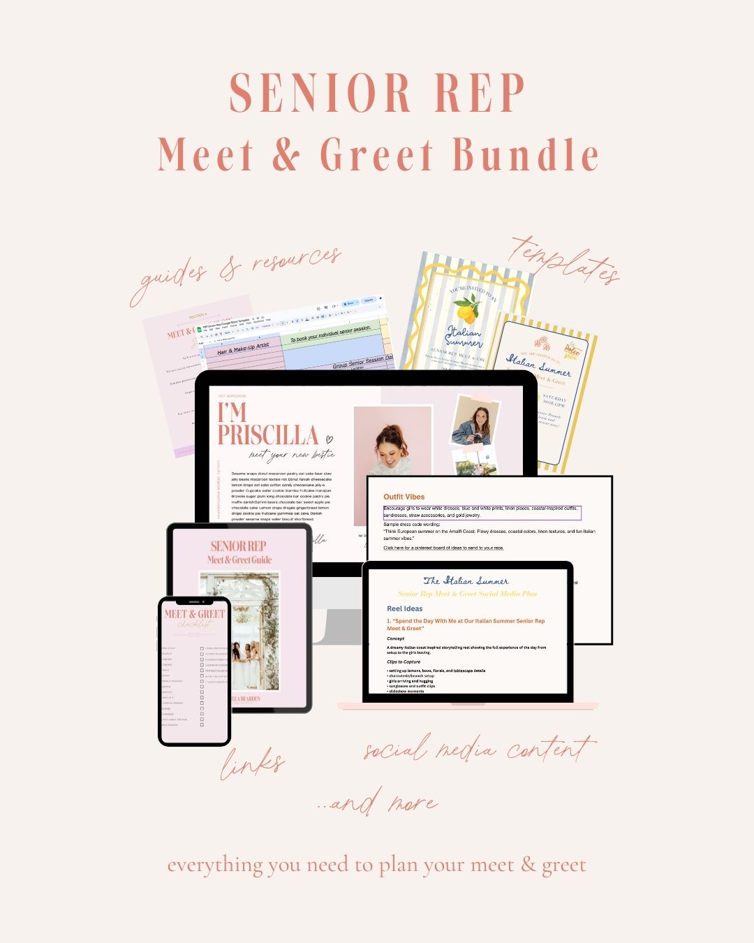 The Senior Rep Meet & Greet Bundle